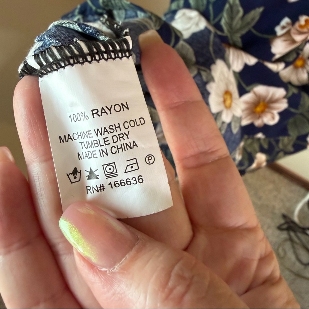 Kindred Anthropologie Floral Maxi Dress, Size 2X - Picture 7 of 10
